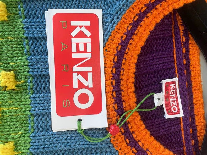 Kenzo KENZO Paris color patchwork sweater Size S / US 4 / IT 40 - 4 Thumbnail
