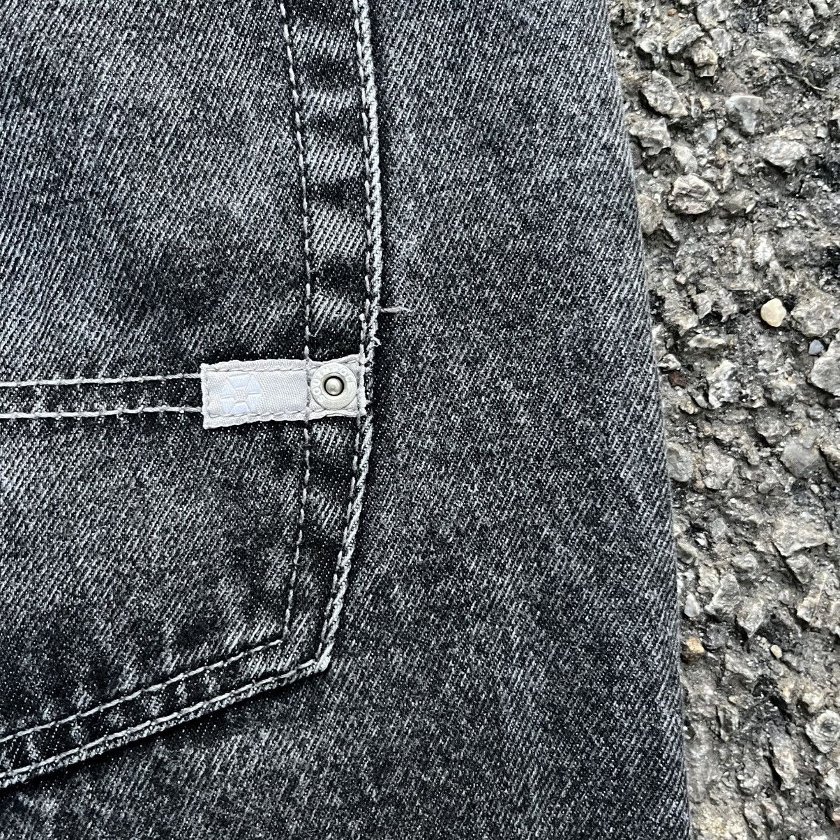 Southpole Baggy Jeans Vintage Y2K Southpole Faded Black Denim JNCO Size US 38 / EU 54 - 10 Thumbnail