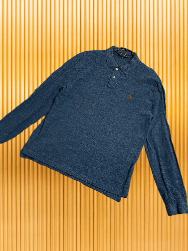 Polo Ralph Lauren Vintage Polo Ralph Lauren Small pony y2k longsleeve Size US XL / EU 56 / 4 - 1 Thumbnail