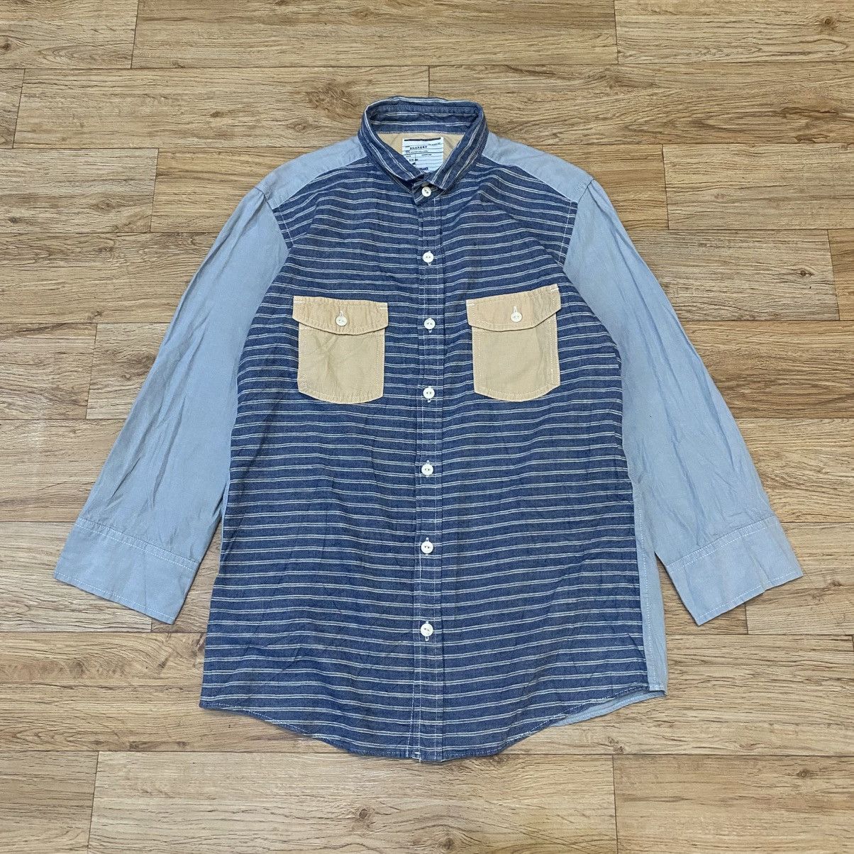 SHAREEF Shareef Made In Japan Mini Collar Button Ups Shirt Size US M / EU 48-50 / 2 - 1 Thumbnail