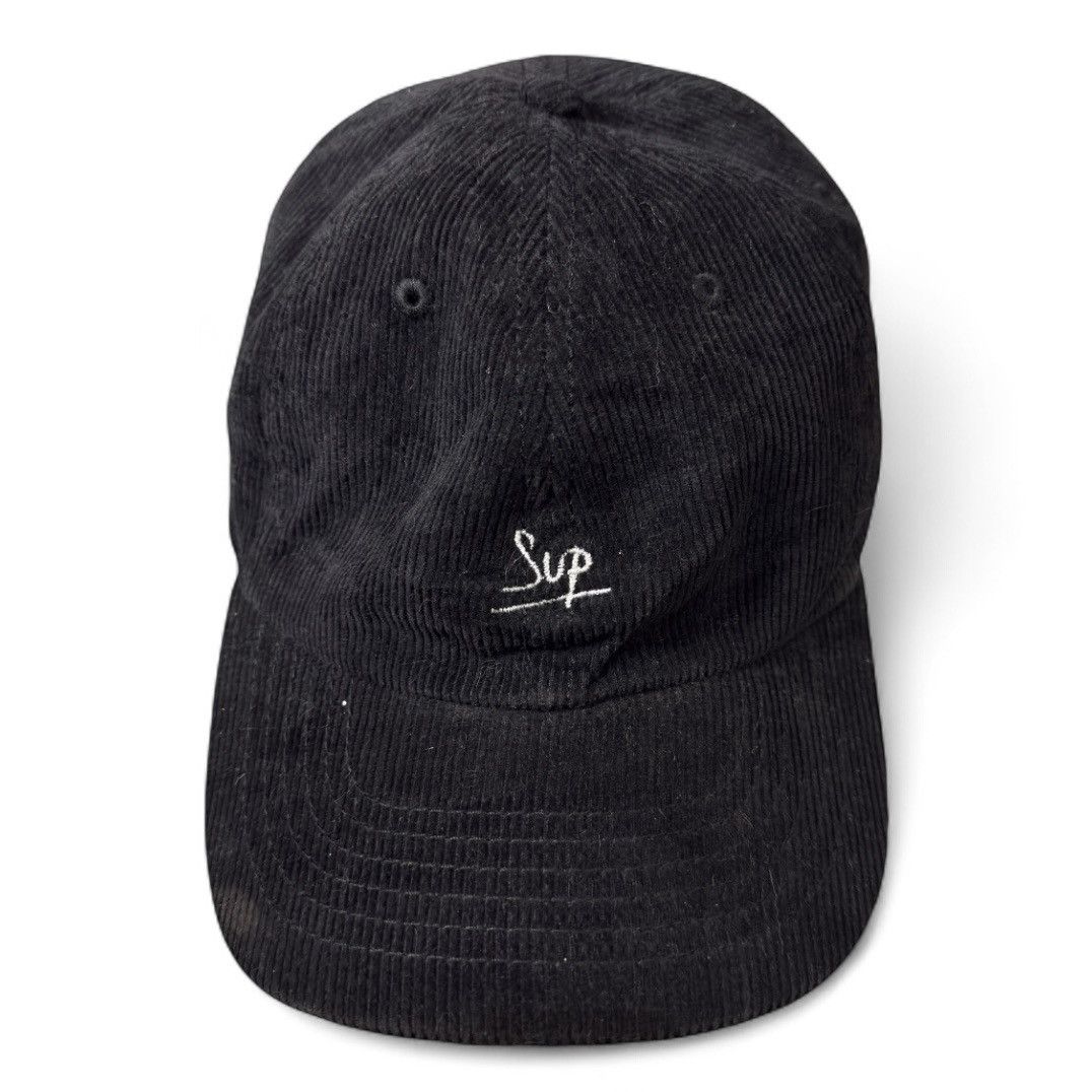 Vintage 90s Sup Newhattan Corduroy Hat Cap