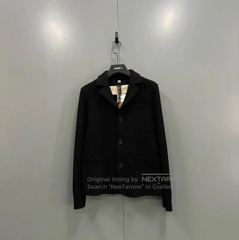 Burberry Black Cotton Women's Jacket.