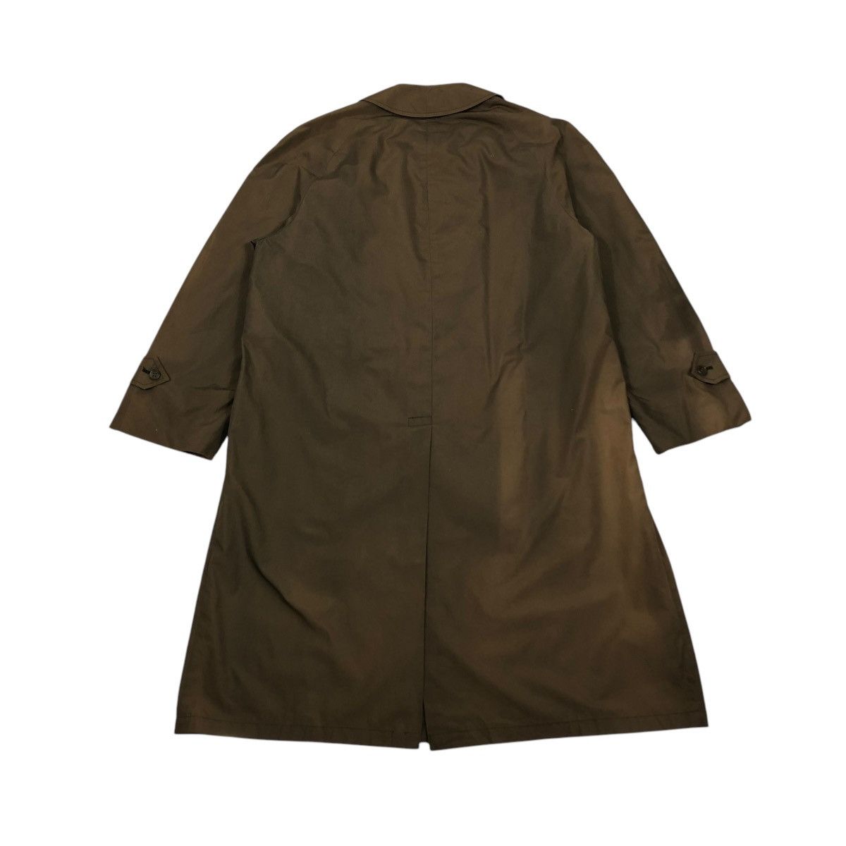 Burberry 🔥VINTAGE LONG JACKET BURBERRYS MADE IN ENGLAND RICH BROWN Size US M / EU 48-50 / 2 - 2 Thumbnail