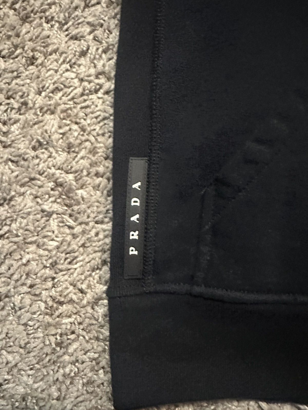 Prada Prada Black Hoodie Size US S / EU 44-46 / 1 - 3 Thumbnail