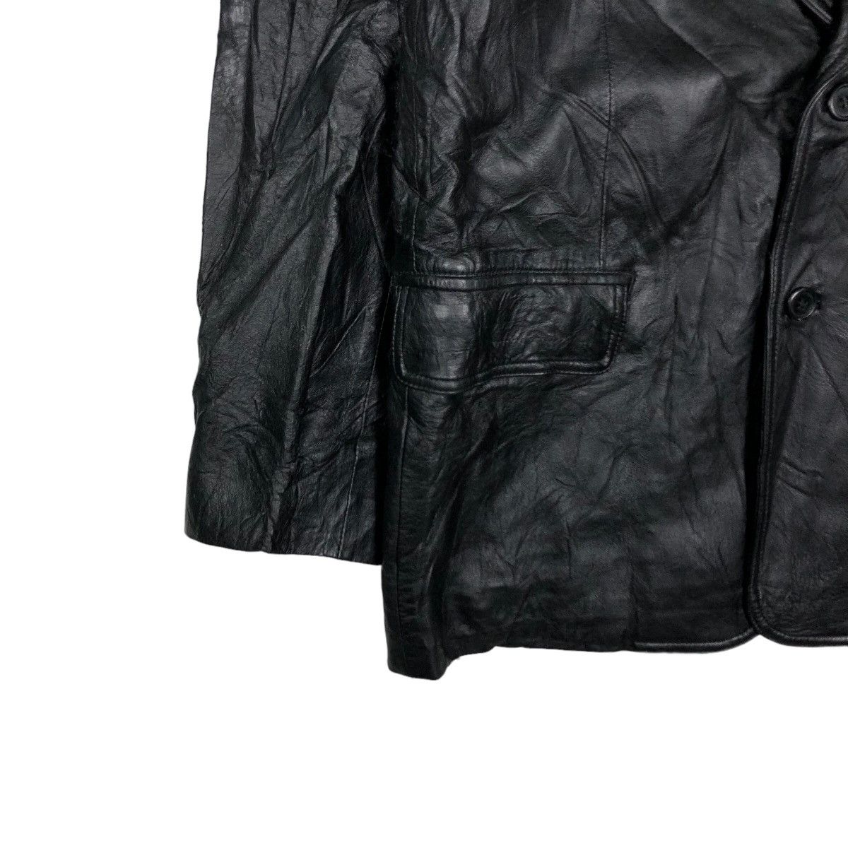 Balmain 🔥90’s Vintage Chore Leather Jacket Balmain Paris Size US M / EU 48-50 / 2 - 4 Thumbnail