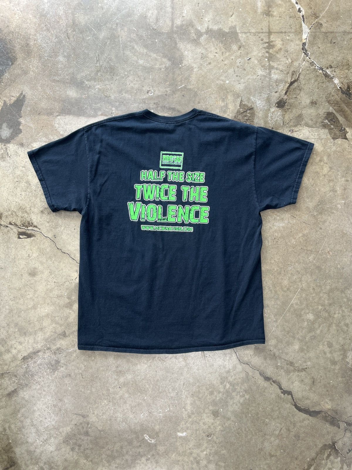 Vintage Vintage Micro Championship Wrestling MCW Tee Large Size US L / EU 52-54 / 3 - 5 Thumbnail