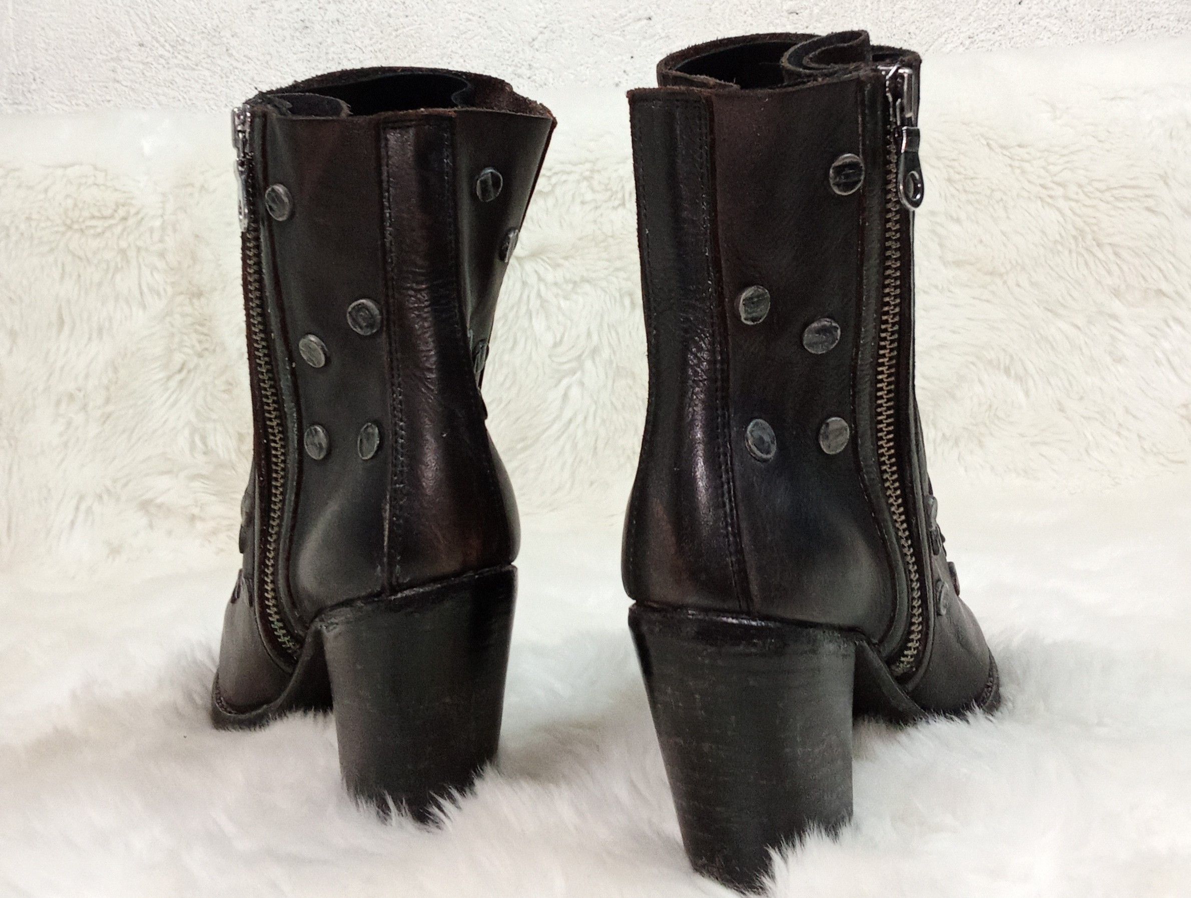 Maison MIHARA YASUHIRO Mihara Yasuhiro F/W'09 "Left and Right" Studded Side Zip Size US 6 / IT 36 - 5 Thumbnail