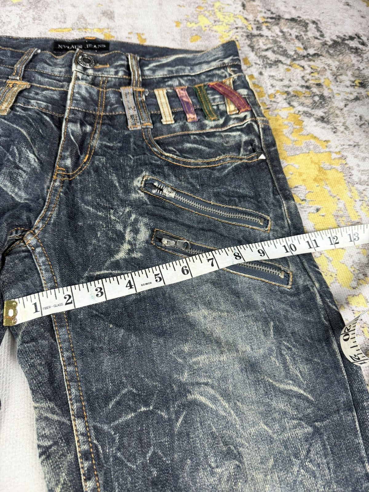 If Six Was Nine Y2k Vintage Nylause Studded Clawmark Jeans Size US 32 / EU 48 - 8 Thumbnail