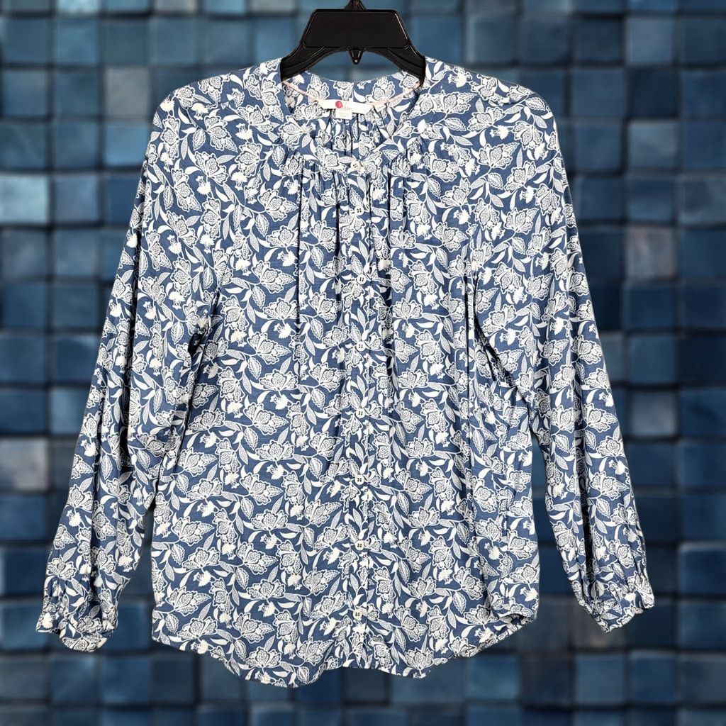 Boden Boden Jungle Bloom Naomi Button-Up Blouse Women's Size US 4 UK 8 Size S / US 4 / IT 40 - 1 Thumbnail