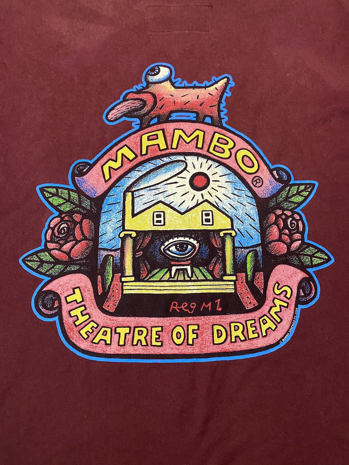 Mambo × Vintage Vintage 90s mambo T-shirt Size US L / EU 52-54 / 3 - 2 Thumbnail