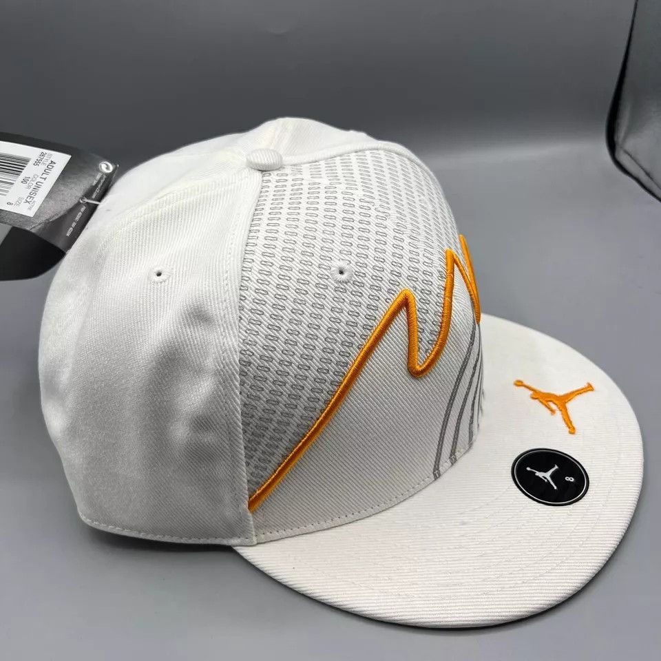Jordan Brand Air Jordan Hat Men 8 White Jumpman Fitted Cap New Size ONE SIZE - 3 Thumbnail