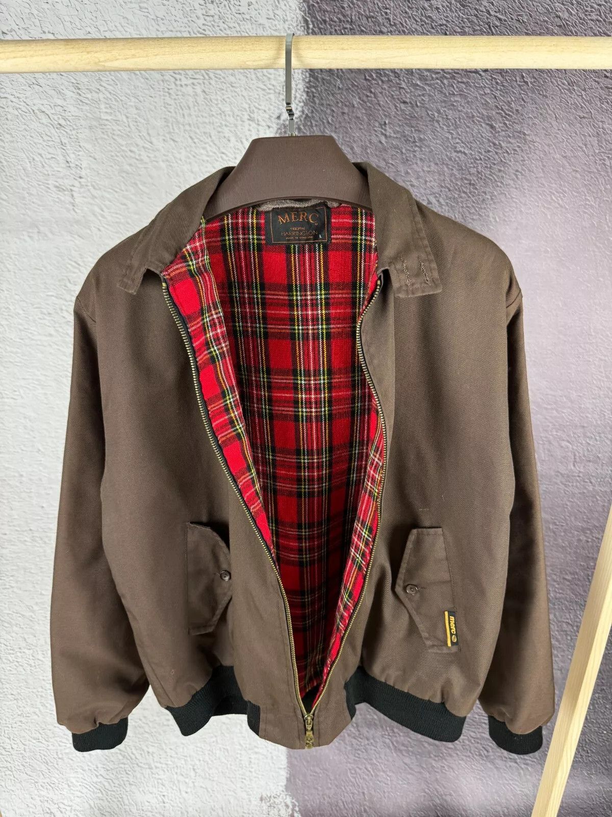 Merc Vintage MERC Original Harring ton Jacket Made In England Size US L / EU 52-54 / 3 - 8 Thumbnail