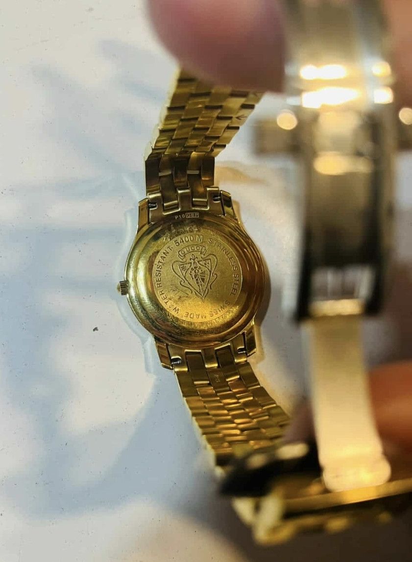 Gucci Vintage Gucci watch gold 5400 Size ONE SIZE - 3 Thumbnail
