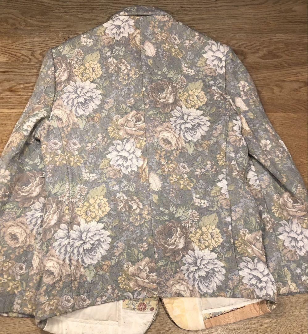 Comme des Garcons Homme Plus 2000SS Gobelin Patchwork Jacket Size US M / EU 48-50 / 2 - 4 Thumbnail