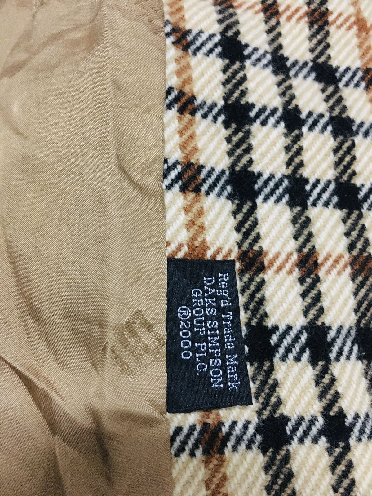 DAKS A06 Daks London 110th Anniversary Checkered Blazer Size M / US 6-8 / IT 42-44 - 11 Thumbnail