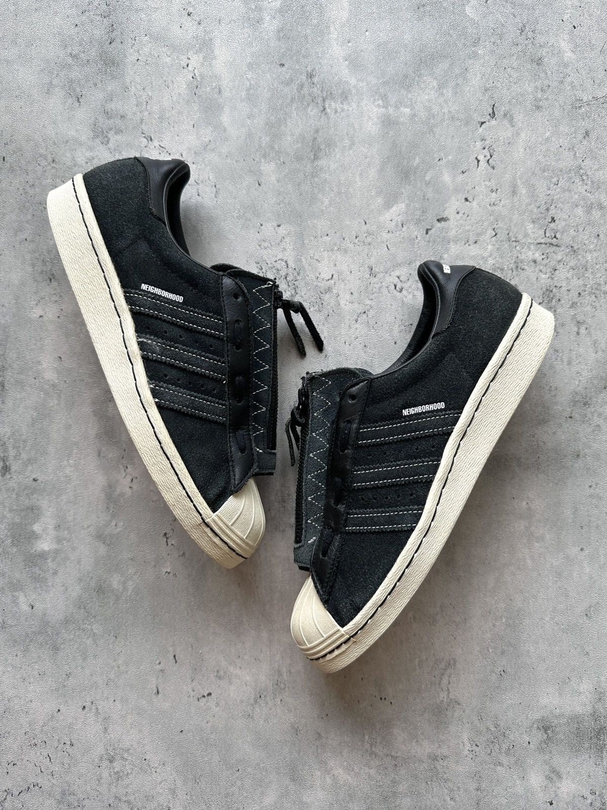 Adidas × Neighborhood NBHD SUPERSTAR 80s LOW TOP Size US 8 / EU 41 - 4 Thumbnail
