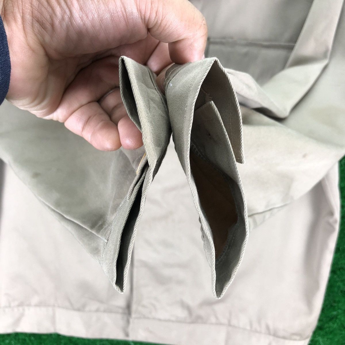 Vintage Vintage 80's Khaki Work Jacket Double Pocket Size US M / EU 48-50 / 2 - 9 Thumbnail