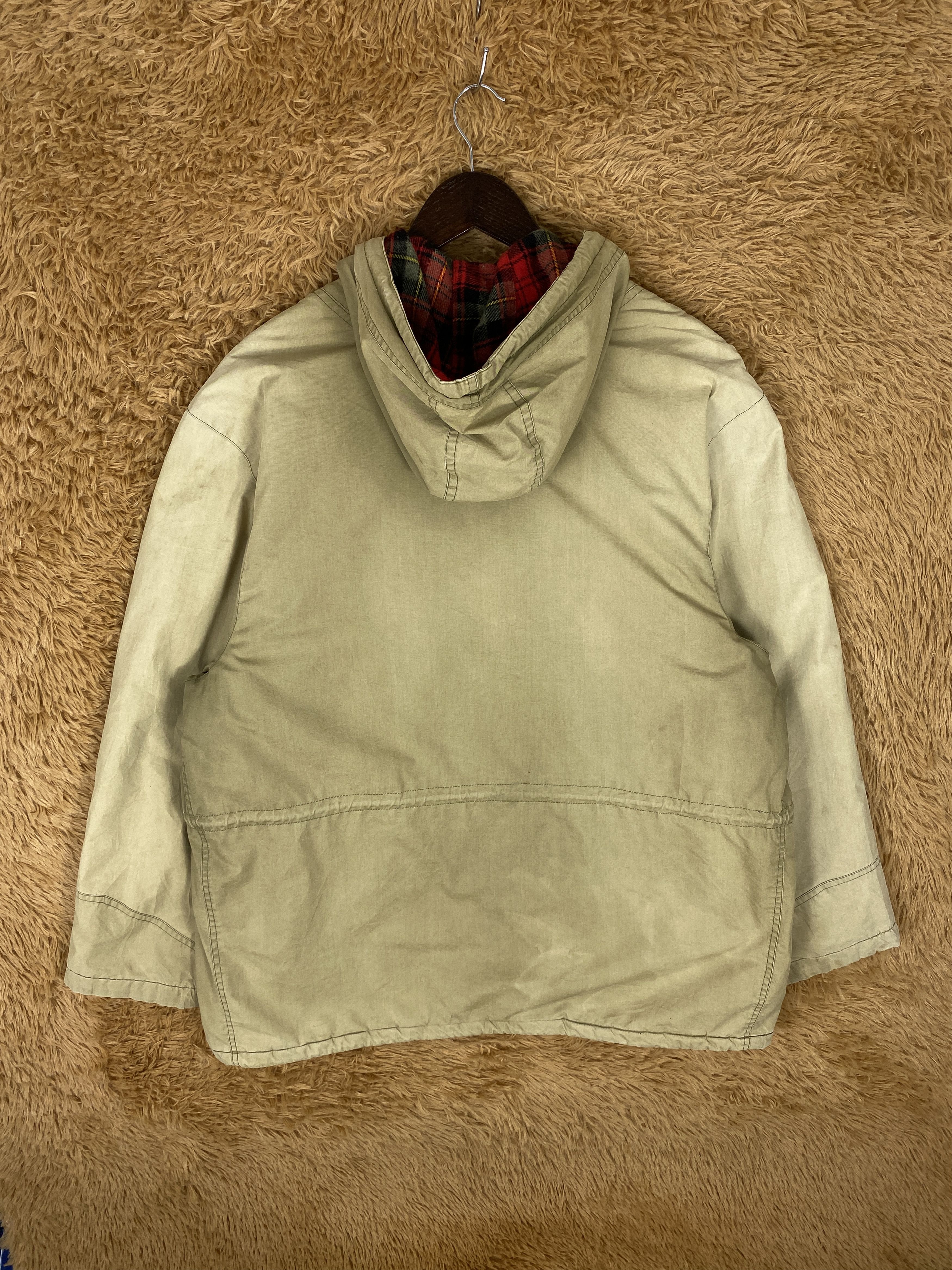 Japanese Brand Vintage Japanese Brand Hoodie Flannel Lining Jacket J2351 Size US L / EU 52-54 / 3 - 5 Thumbnail