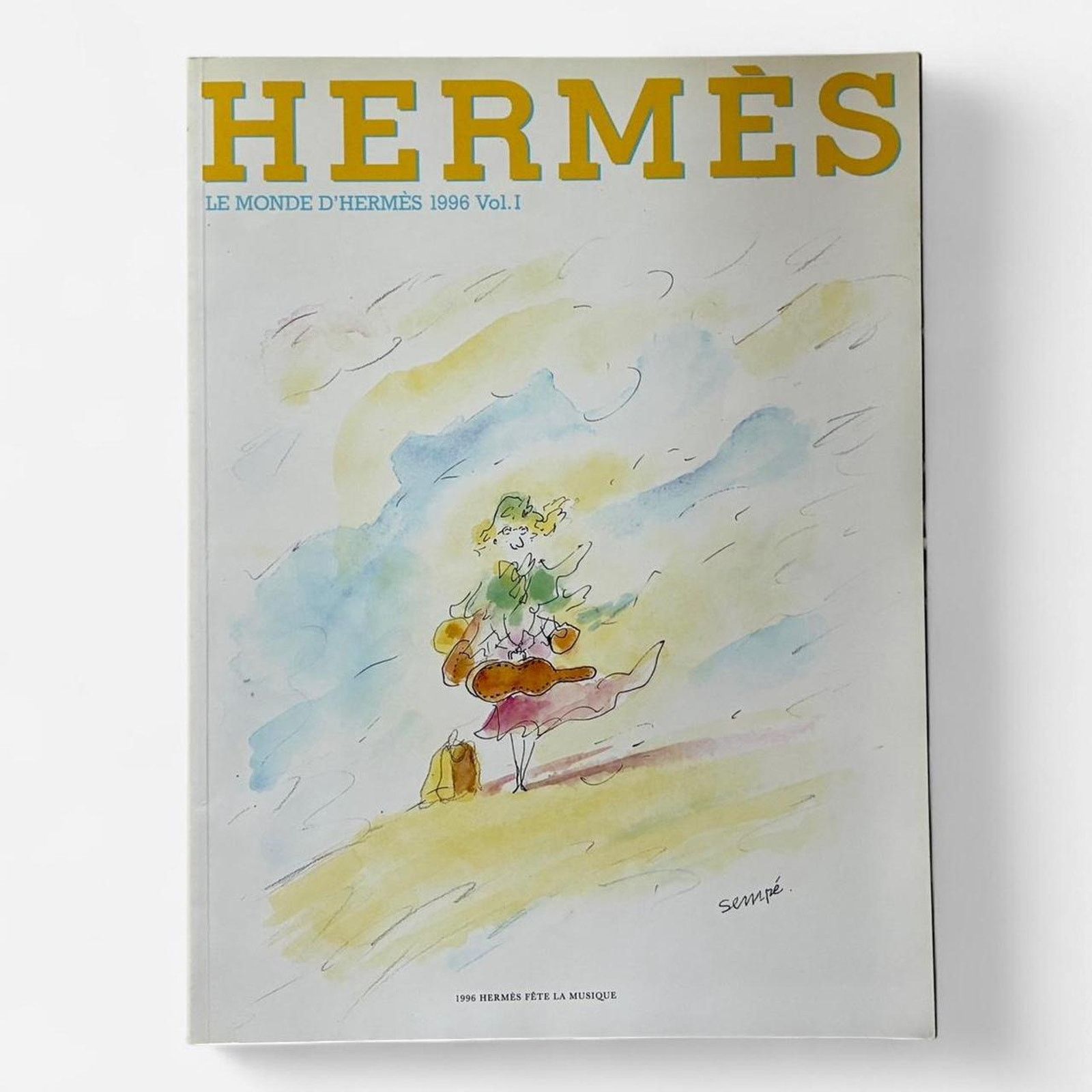 Hermes × Maison Margiela × Vintage Hermès Le Monde 1996 biannual magazine d'Hermès Size ONE SIZE - 1 Thumbnail