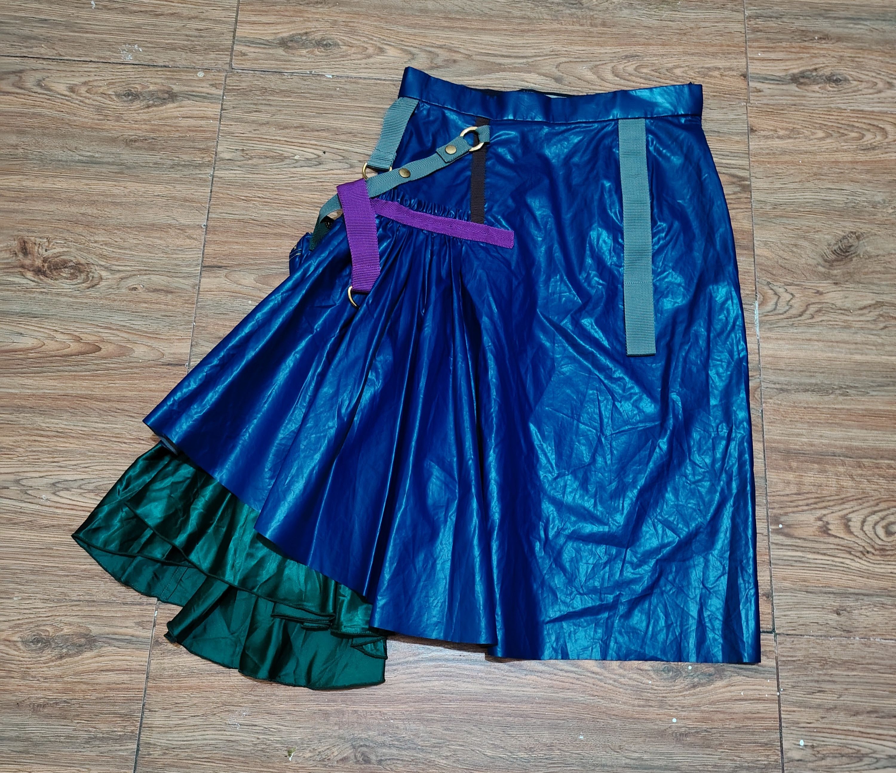 Kolor KOLOR - F/W 18 - Hybrid Multicolor Skirt Size 26" / US 2 / IT 38 - 2 Thumbnail