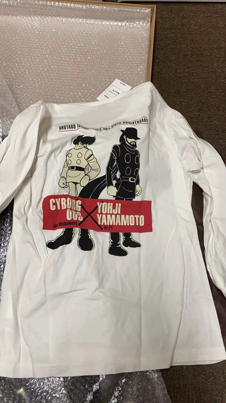 Yohji Yamamoto Yohji Yamamoto Shotaro Ishinomori's Long Sleeves 2506-Nexta Size US L / EU 52-54 / 3 - 8 Thumbnail