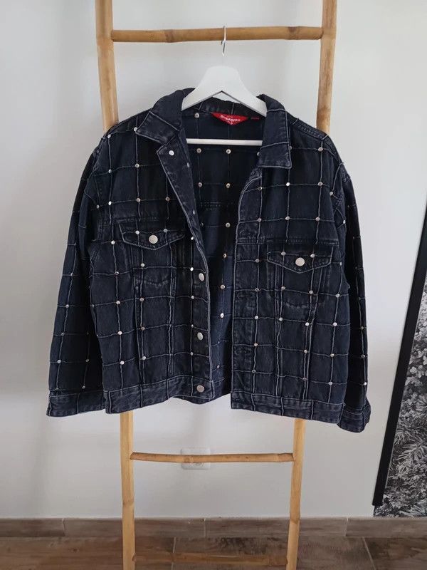 Supreme Supreme Studded Seam Denim Trucker Jacket Size US S / EU 44-46 / 1 - 1 Thumbnail