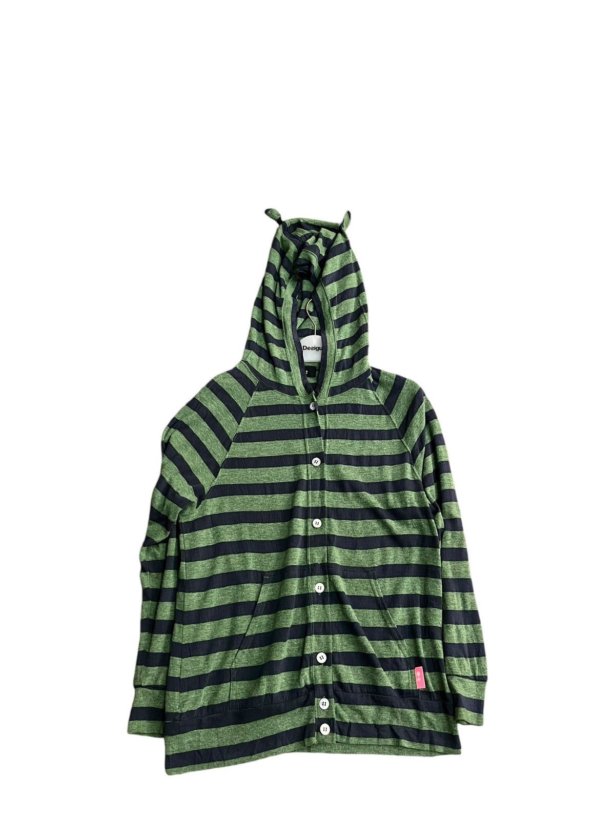 Issey Miyake × mercibeaucoup Vintage Mercibeaucoup Stripes Hoodie Size US M / EU 48-50 / 2 - 1 Thumbnail