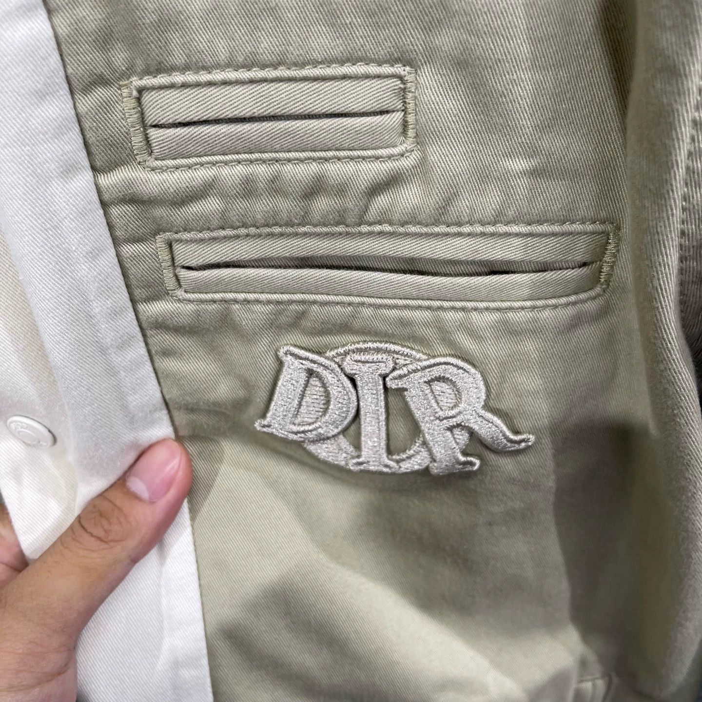 Dior Dior Logo Embroidery Panelled Jacket 48 99 New Size US M / EU 48-50 / 2 - 4 Thumbnail