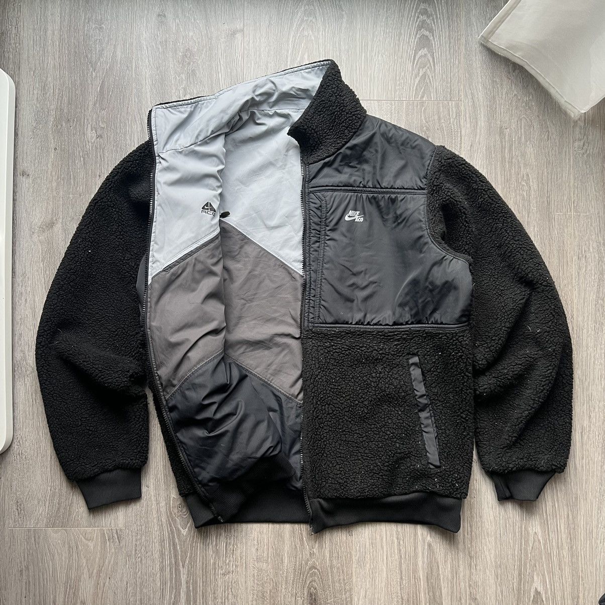 Vintage Nike ACG Sherpa jacket Size US L / EU 52-54 / 3 - 3 Thumbnail