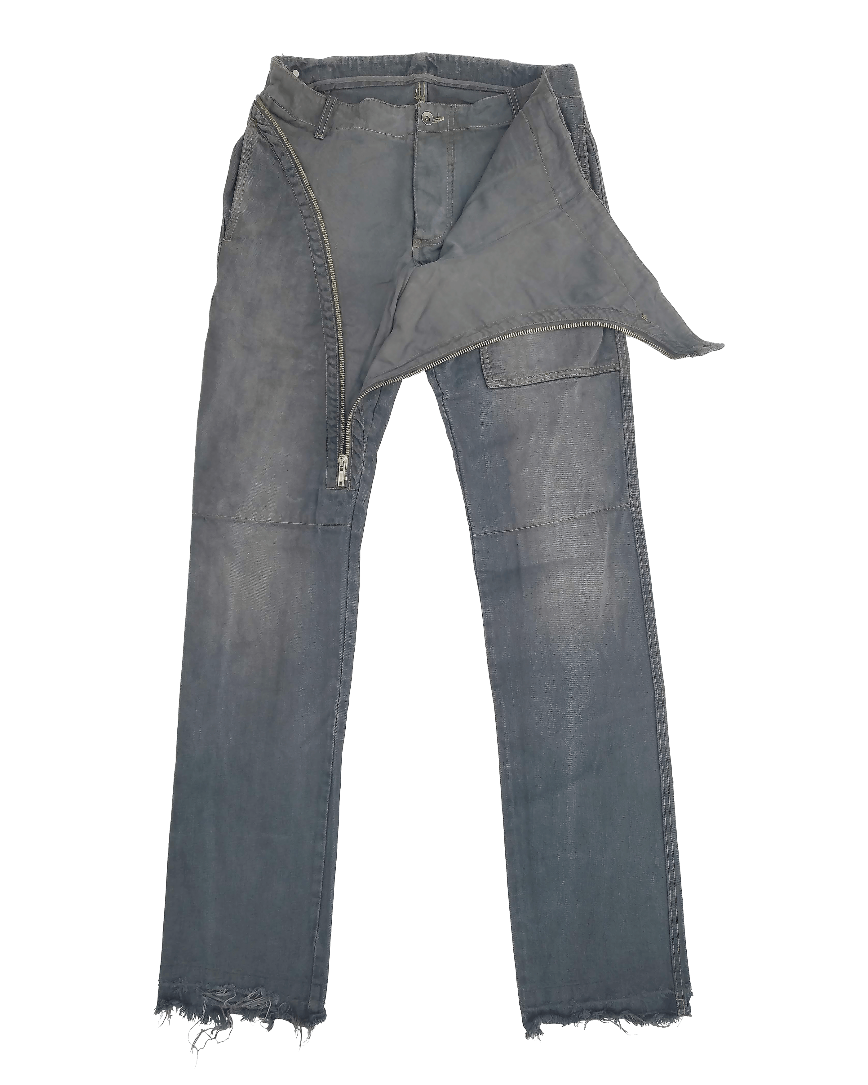 Rick Owens Drkshdw OG Aircut (Double Layered) Jeans Size US 31 - 2 Thumbnail