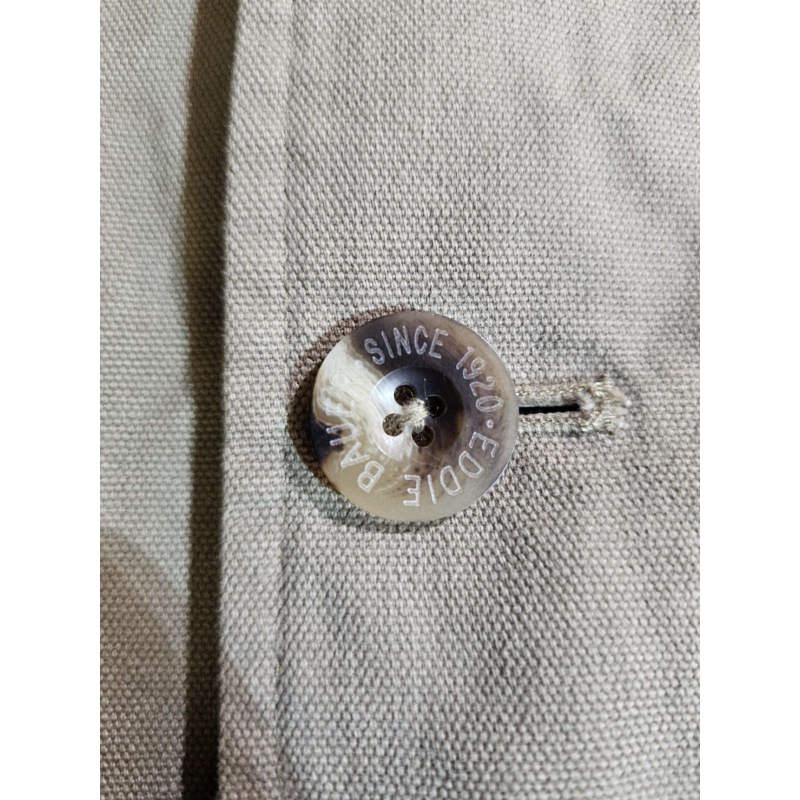 Eddie Bauer VINTAGE Eddie Bauer Classic Canvas Button Down Lined Field Chore Jacket Mens XL Tall Brown Tan Size US XL / EU 56 / 4 - 6 Thumbnail
