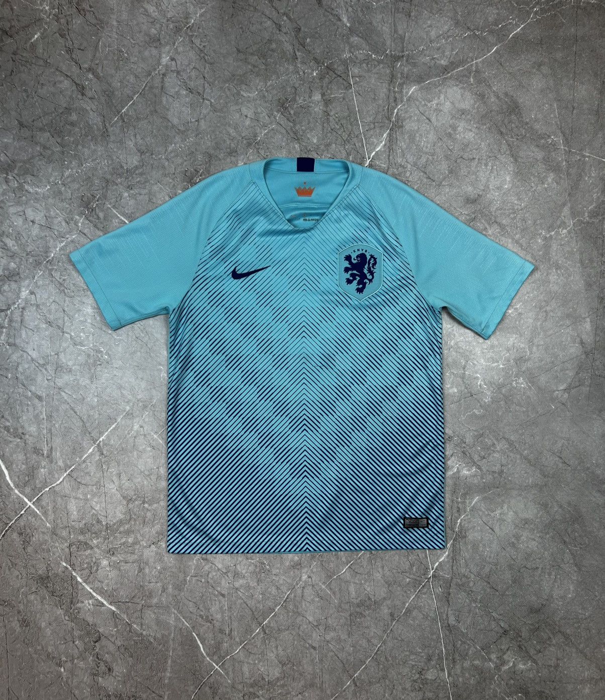 Nike Nike Netherlands Holland Blue KNVB 2018 Jersey Size US M / EU 48-50 / 2 - 1 Thumbnail