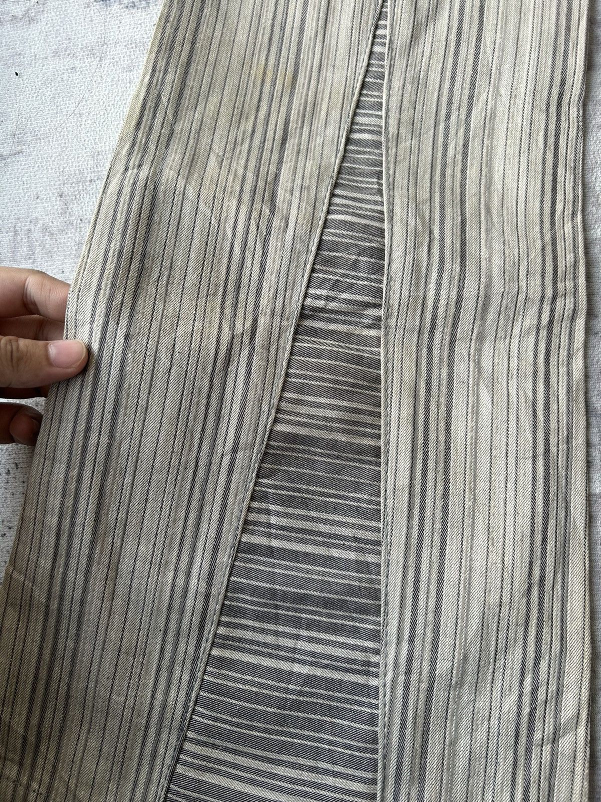 If Six Was Nine Morgan Homme Flared Stripe Pants Size US 29 - 18 Thumbnail