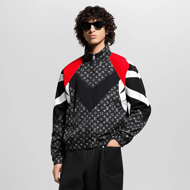 Louis Vuitton Monogram Printed Nylon Tracksuit Top Size US S / EU 44-46 / 1 - 2 Thumbnail