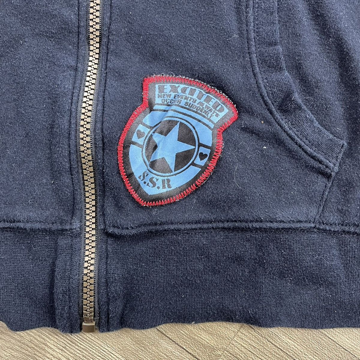 Hysteric Glamour 2000s Slap Stick Grunge Skulls Lgb Style Zip Fur Hoodie Size US XS / EU 42 / 0 - 8 Thumbnail