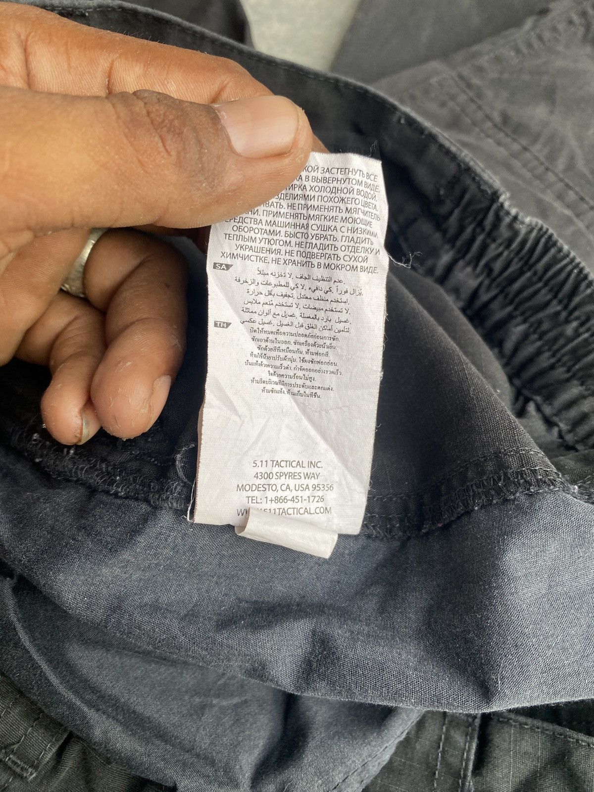 5.11 × Japanese Brand Vintage 5:11 tactical cargo pant Size US 38 / EU 54 - 12 Thumbnail