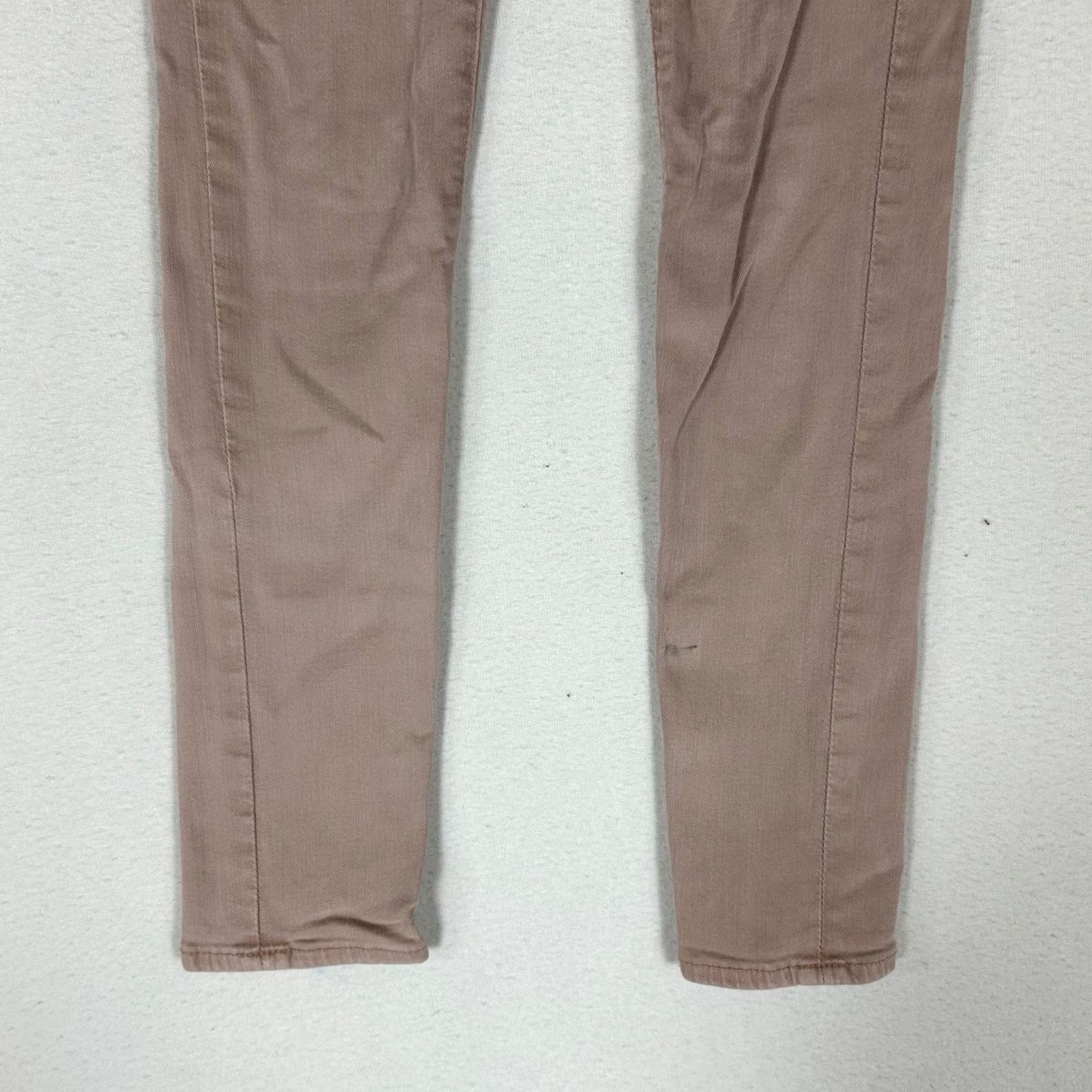 Pinko AG Adriano Goldschmied The Legging Ankle Super Skinny Jeans Womens Size 25R Pink Shirt? Size 42" / US 20 - 4 Thumbnail