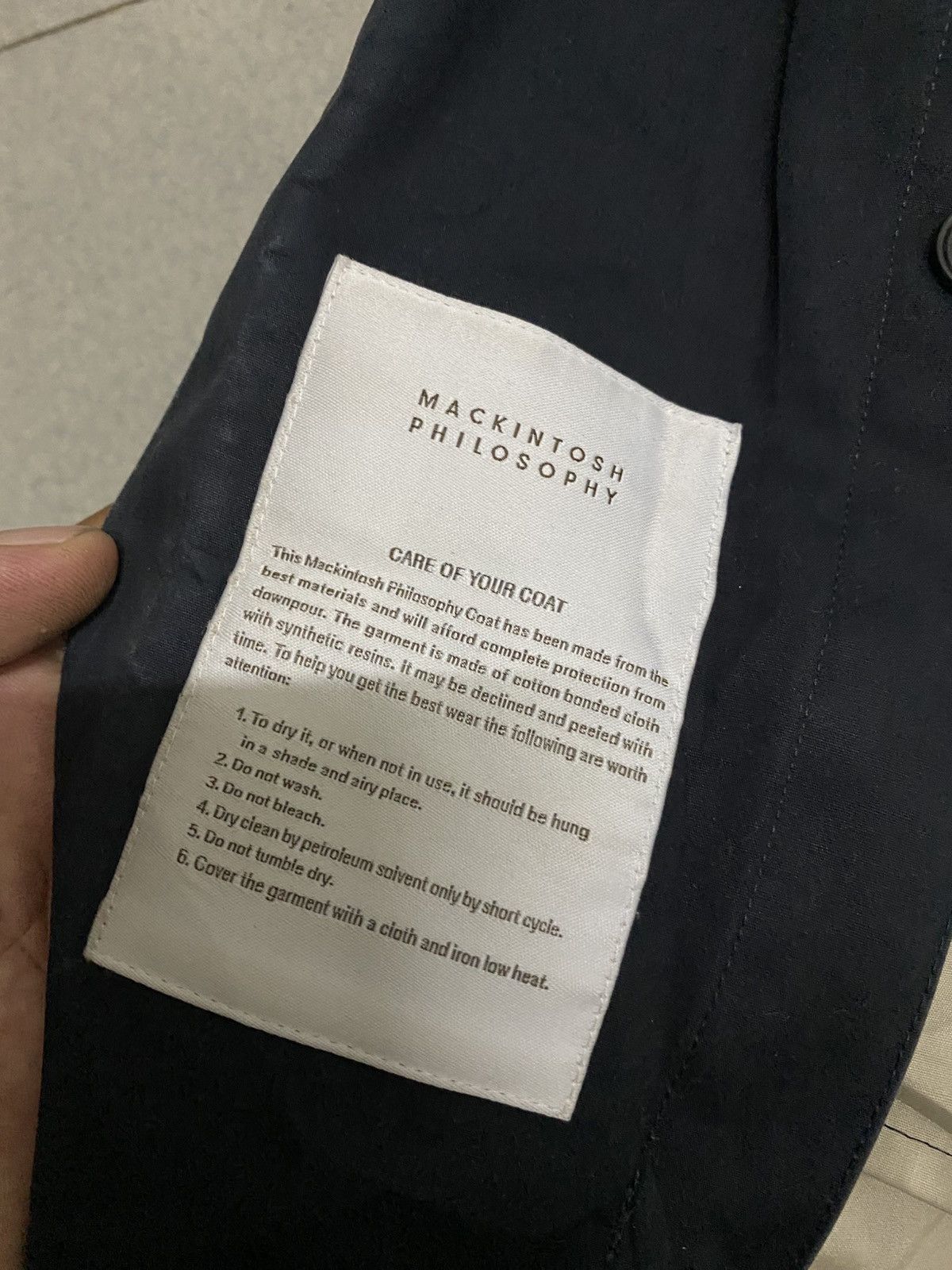 Japanese Brand × Mackintosh × Vintage Vintage Mackintosh Philosophy Detachble Lining Trench Coat Size US M / EU 48-50 / 2 - 7 Thumbnail