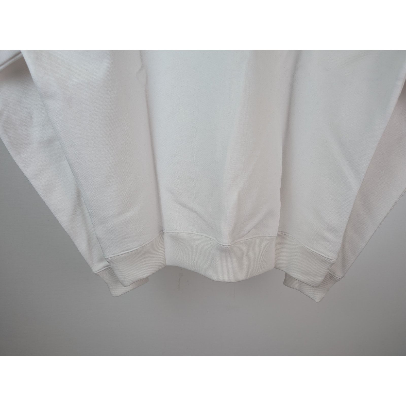 Off-White o1rshd1 Diag Skate Crewneck Sweatshirt in White / Black Size US S / EU 44-46 / 1 - 12 Thumbnail