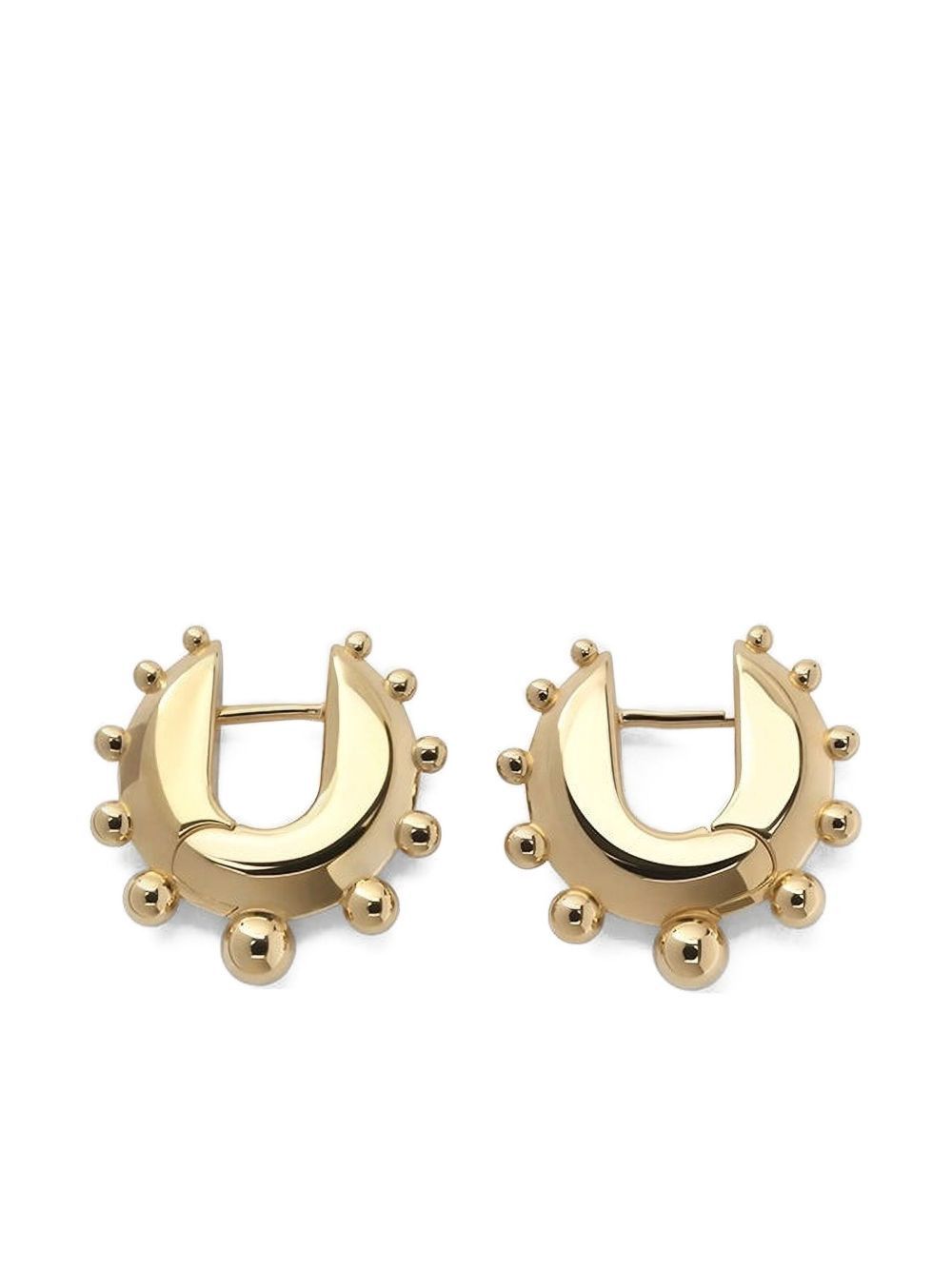 Phoebe Philo BEADED SMALL SILVER EARRINGS Size ONE SIZE - 1 Thumbnail