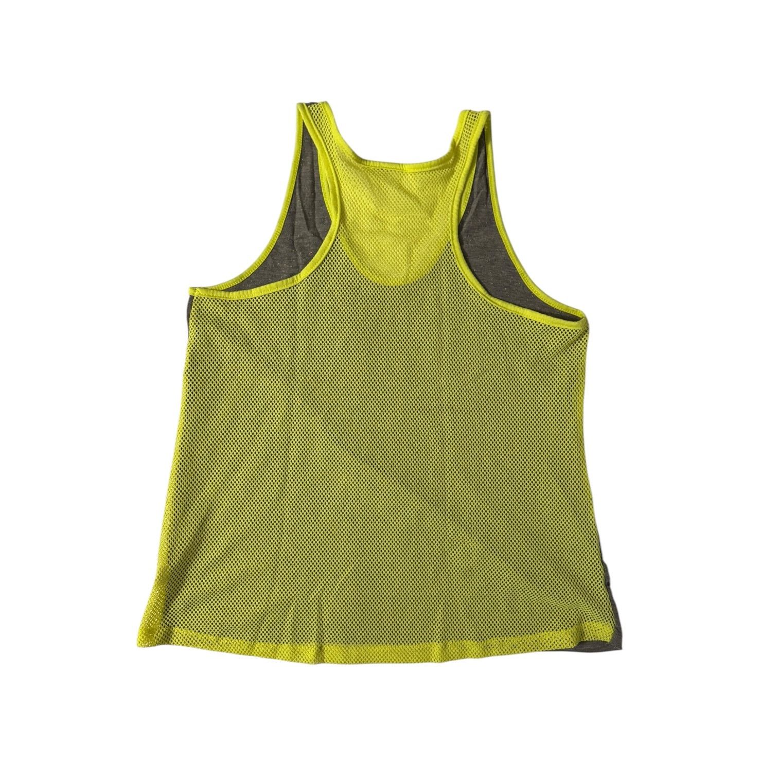 Other Poof Confetti Gray & Fluorescent Mesh Women’s Tank Top Large Size L / US 10 / IT 46 - 5 Thumbnail