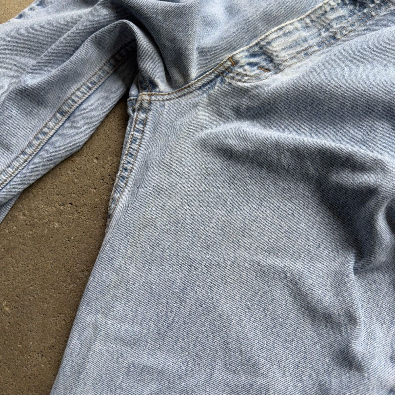 Vintage Vintage 90s Levi's 505 Light Wash Denim Jeans USA ERD Grunge Size US 36 / EU 52 - 15 Thumbnail