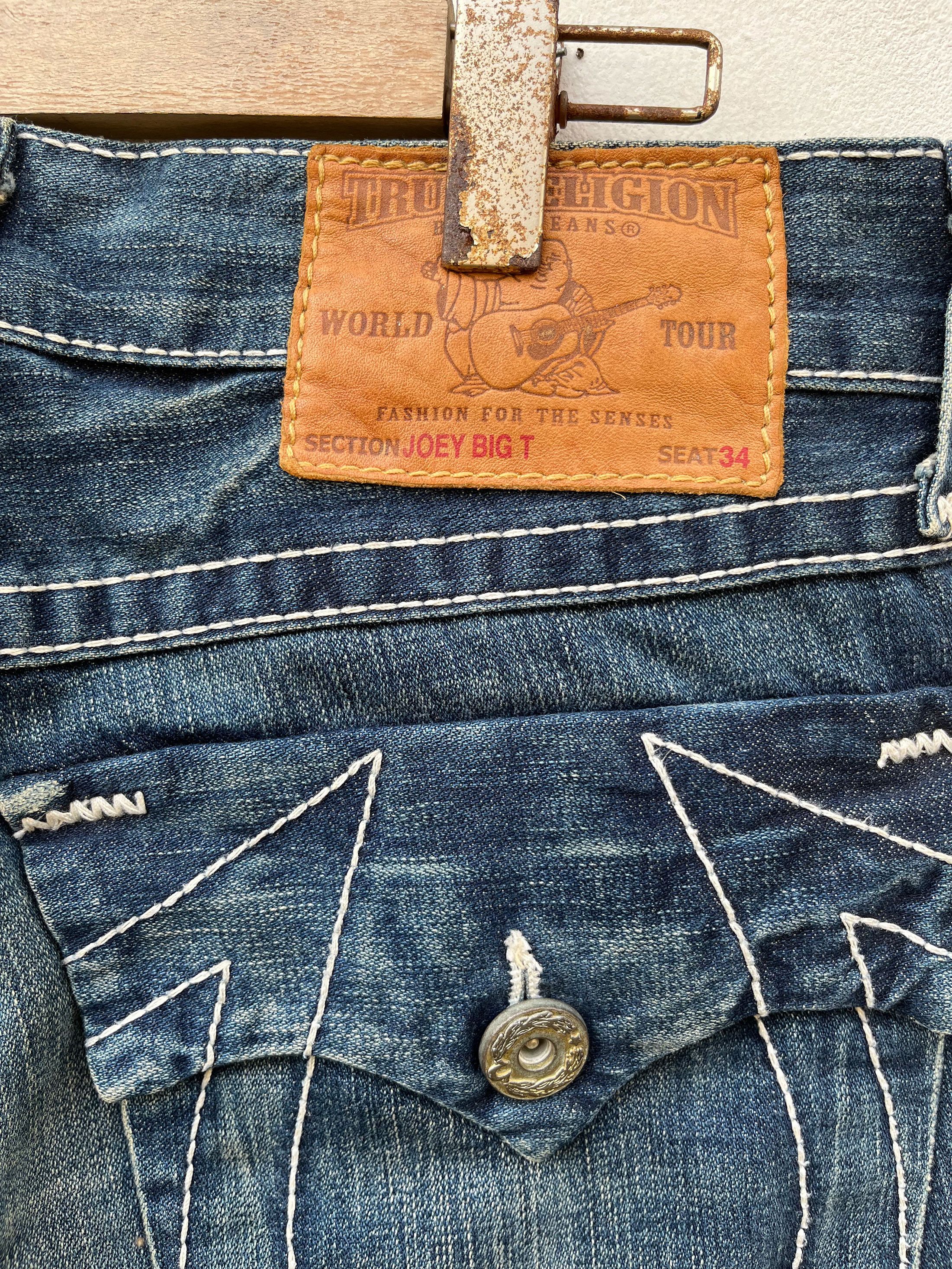 True Religion True Religion Flare Bootcut Jeans Indigo Wash Size US 34 / EU 50 - 6 Thumbnail