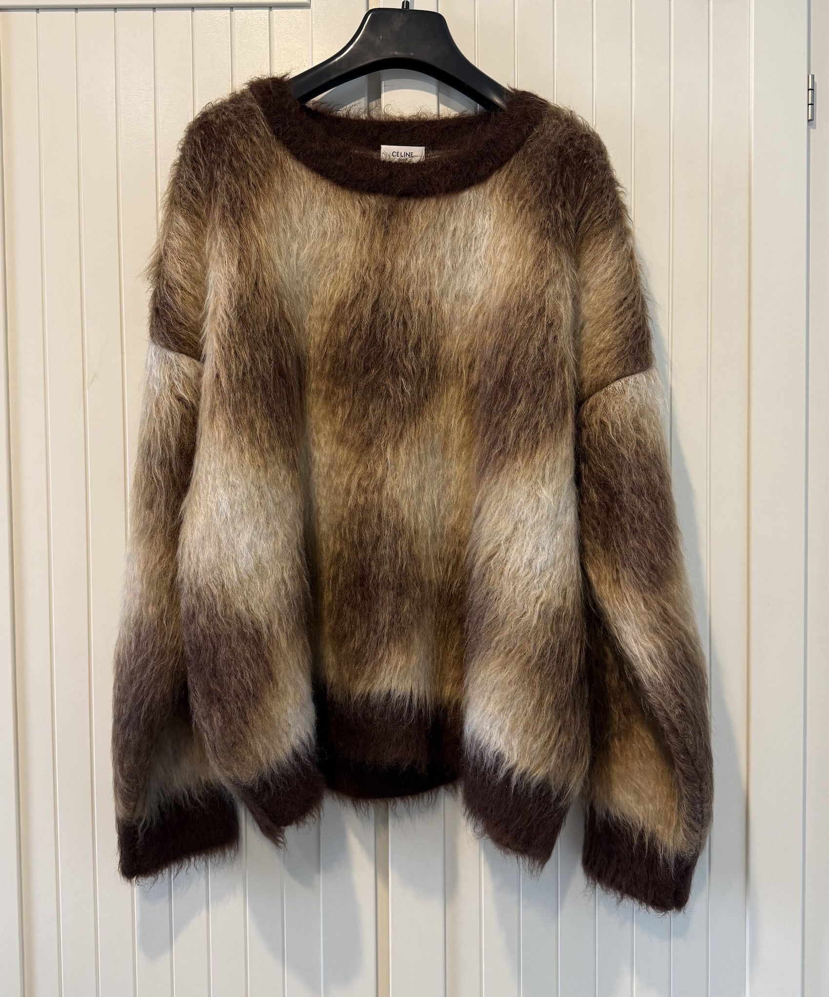 Celine × Hedi Slimane FW'24 Hairy Sweater Size US M / EU 48-50 / 2 - 1 Thumbnail