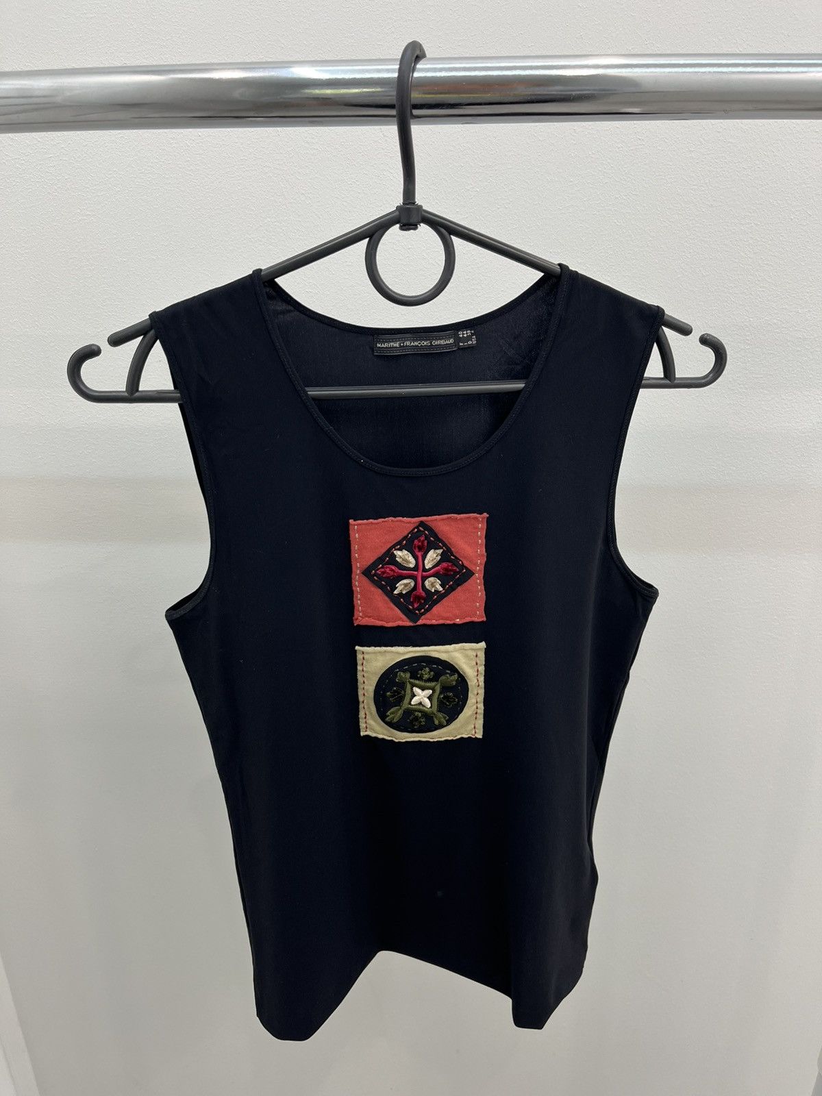 Marithe + Francois Girbaud Marithe + Francois Girbaud Elastic Stretch Top Tee Size M / US 6-8 / IT 42-44 - 2 Thumbnail