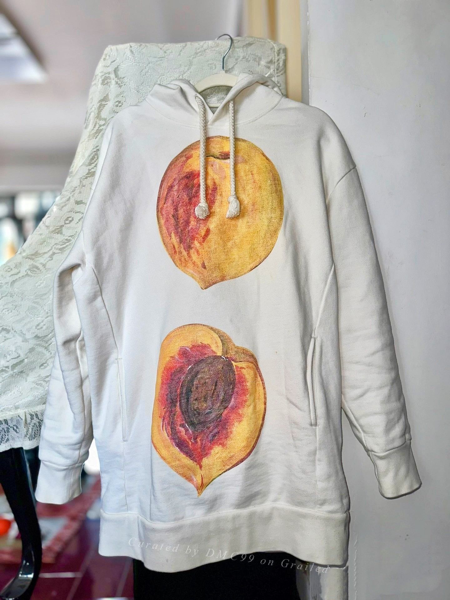 JW Anderson JW Anderson White Peach Sweatshirt Size XS / US 0-2 / IT 36-38 - 1 Thumbnail