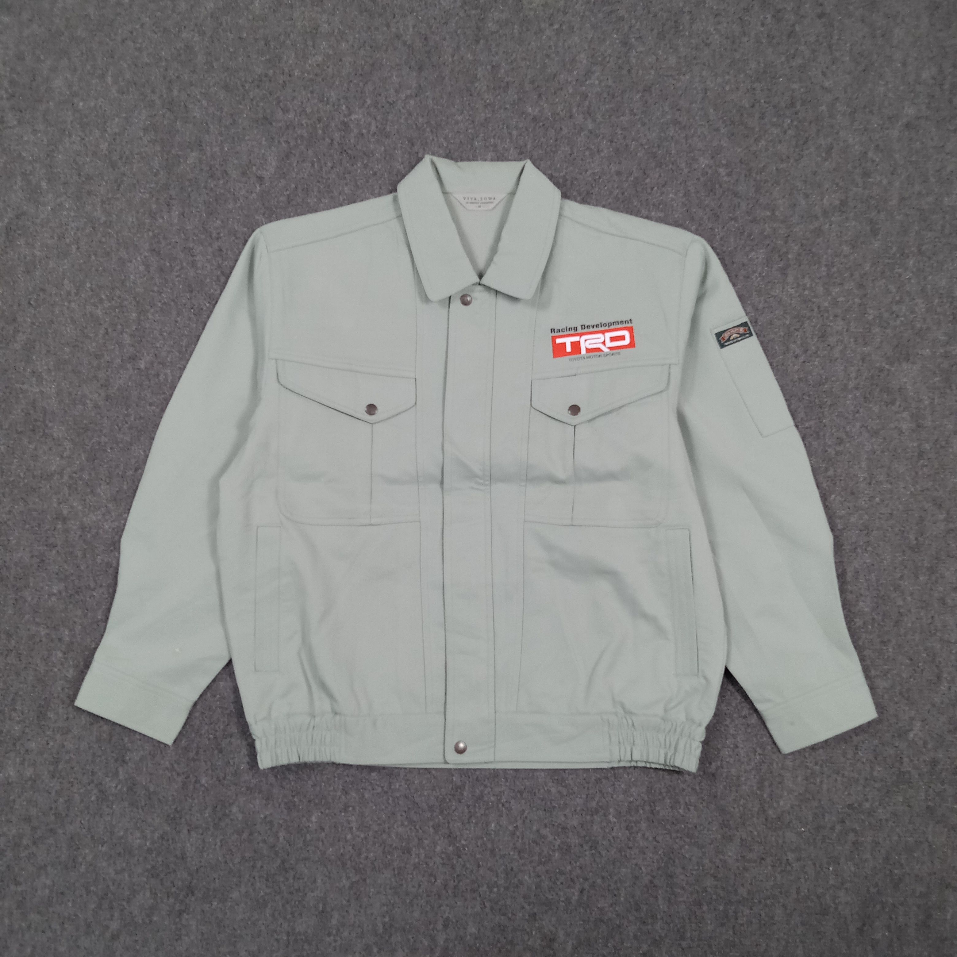Japanese Brand TRD Toyota Racing Motorsports Custom Logo Jacket C289N1 Size US M / EU 48-50 / 2 - 3 Thumbnail