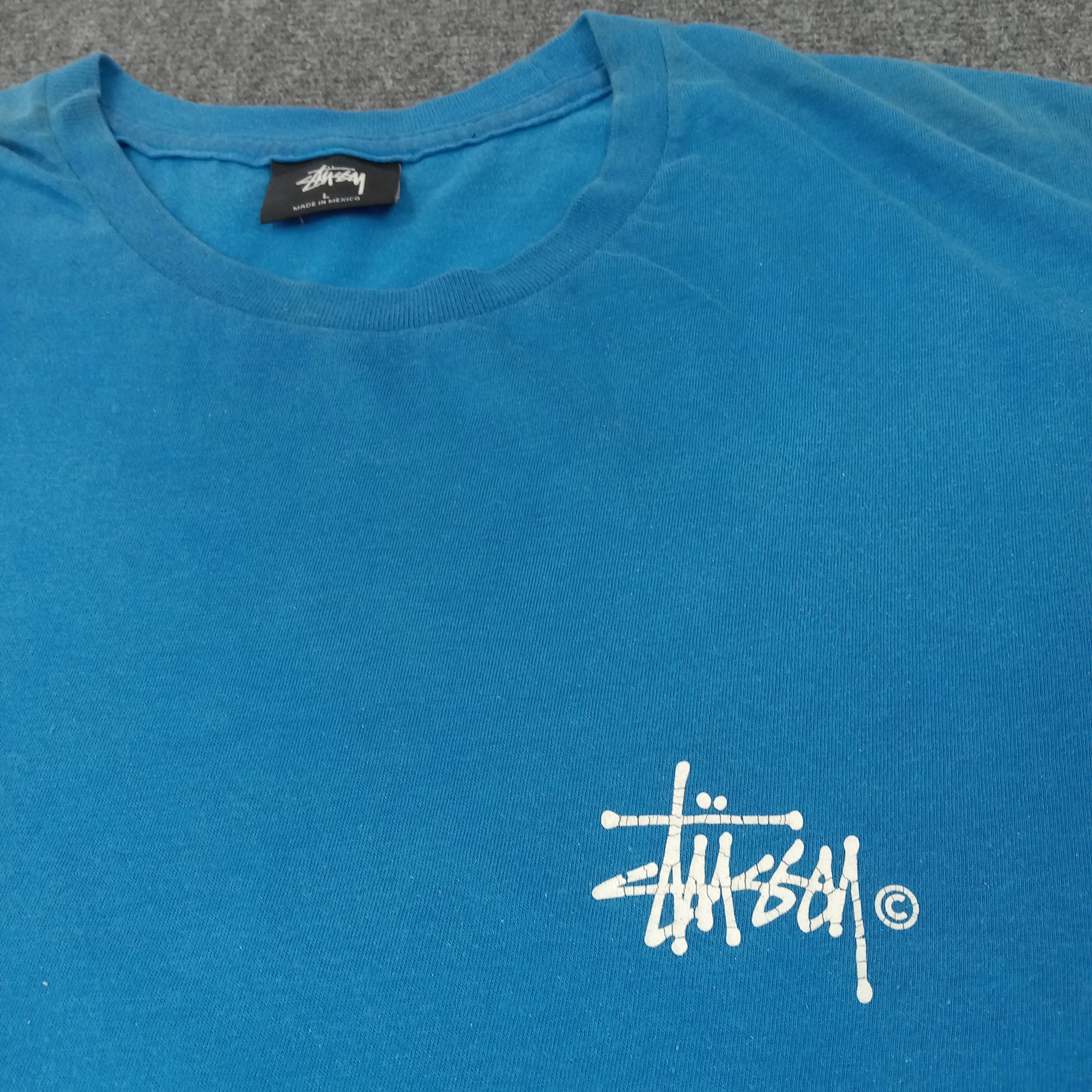 Stussy × Vintage Stussy Streetwear American Style Tshirt Size US L / EU 52-54 / 3 - 6 Thumbnail