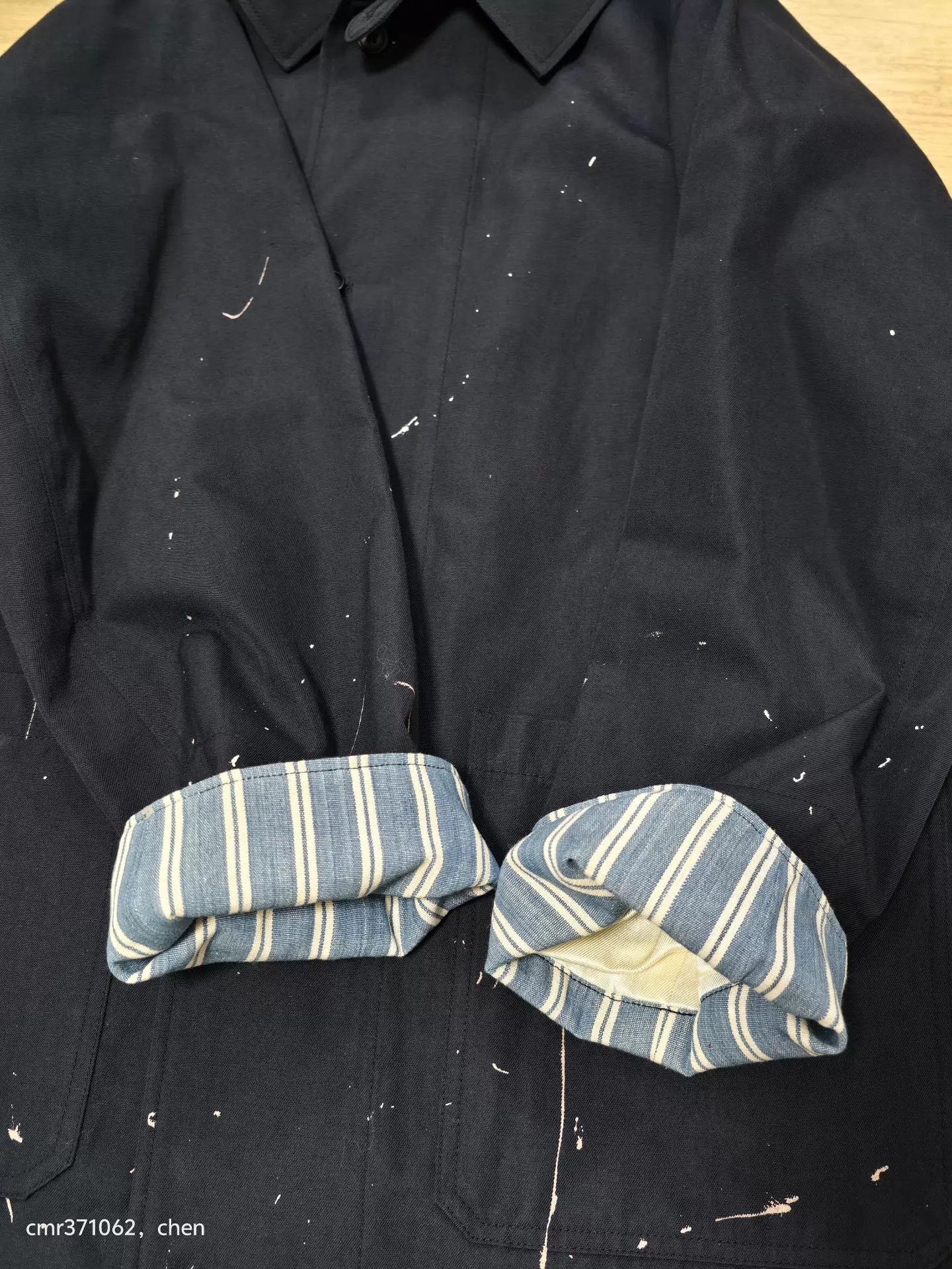 Visvim VISVIM 20AW GREASE MONKEY COAT (W/L) Navy 1,2 Size US S / EU 44-46 / 1 - 2 Thumbnail
