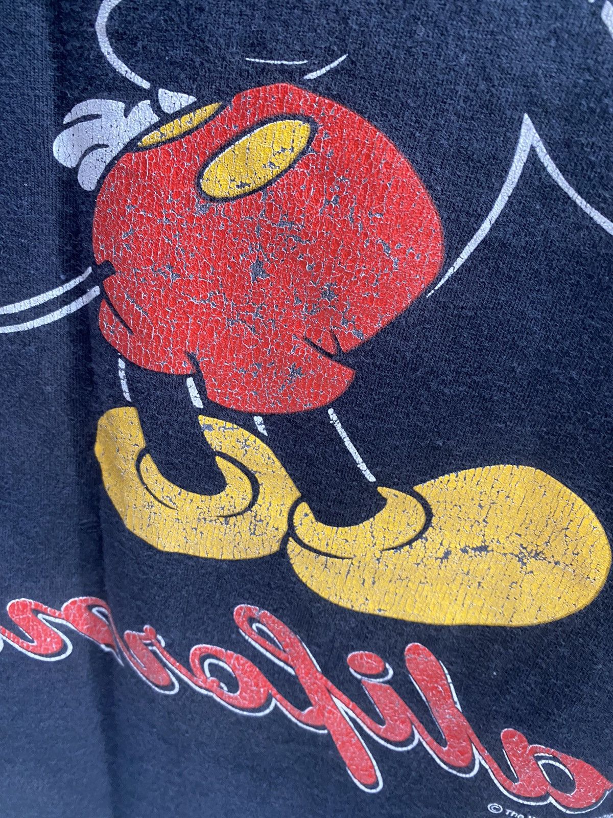 Mickey Mouse VINTAGE MICKEY MOUSE DISTRESSED Size US M / EU 48-50 / 2 - 15 Thumbnail